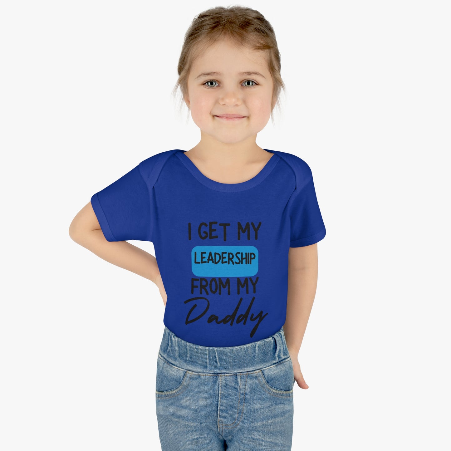 Infant Baby Rib Bodysuit (LD/Light Blue)