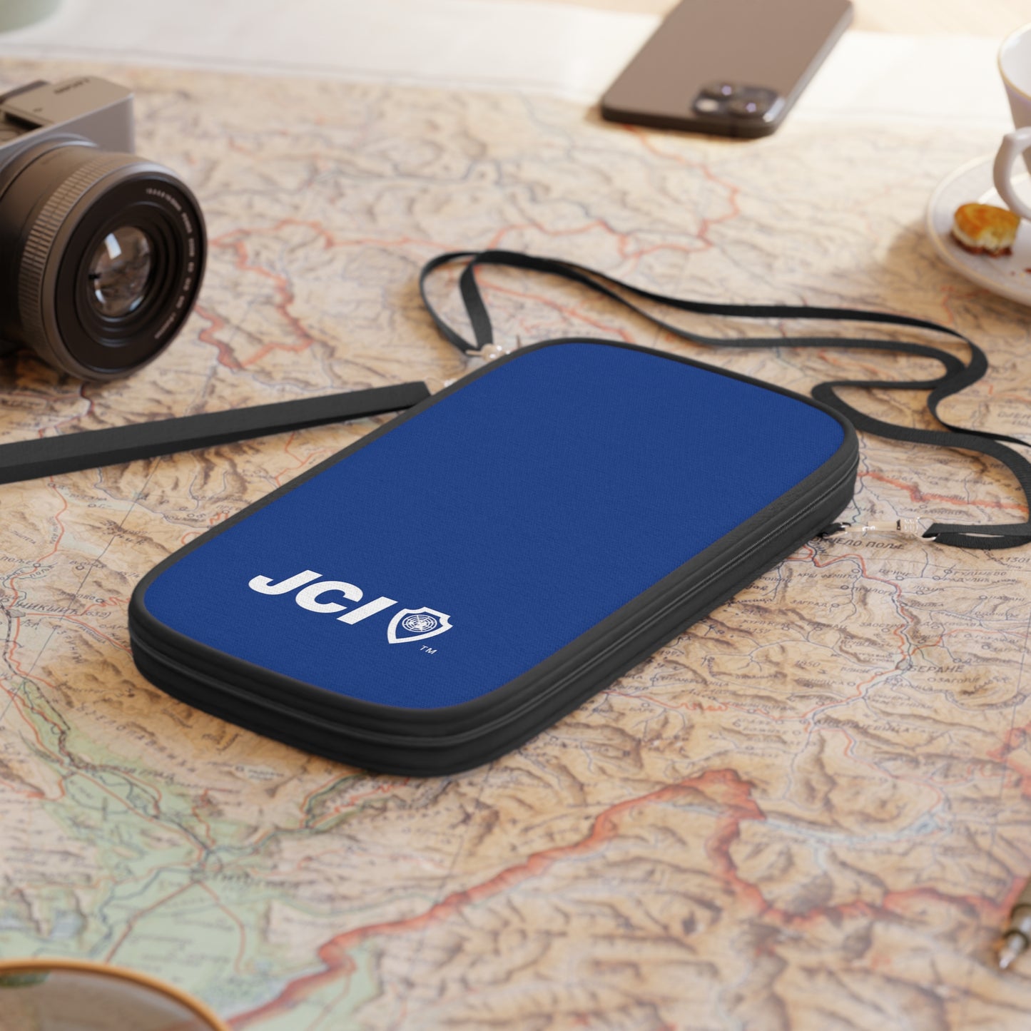 Passport Wallet (Dark Blue)