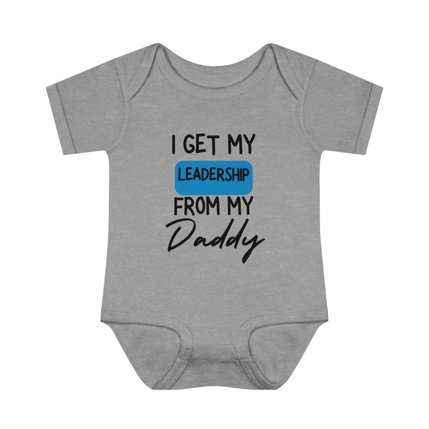 Infant Baby Rib Bodysuit (LD/Light Blue)
