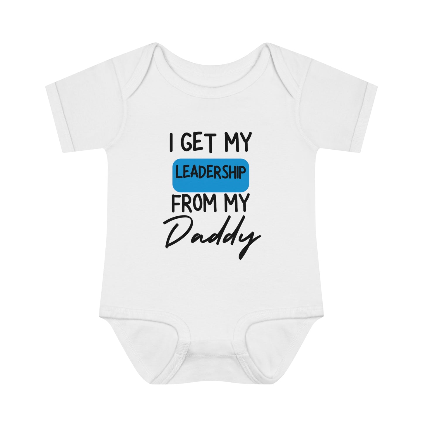 Infant Baby Rib Bodysuit (LD/Light Blue)