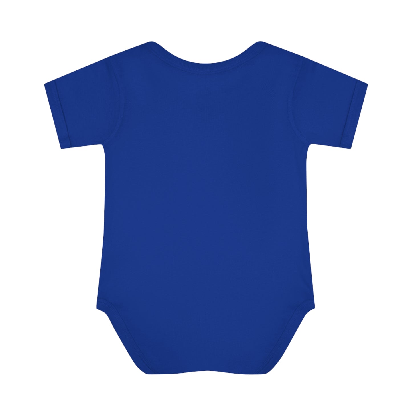 Infant Baby Rib Bodysuit (LD/Light Blue)