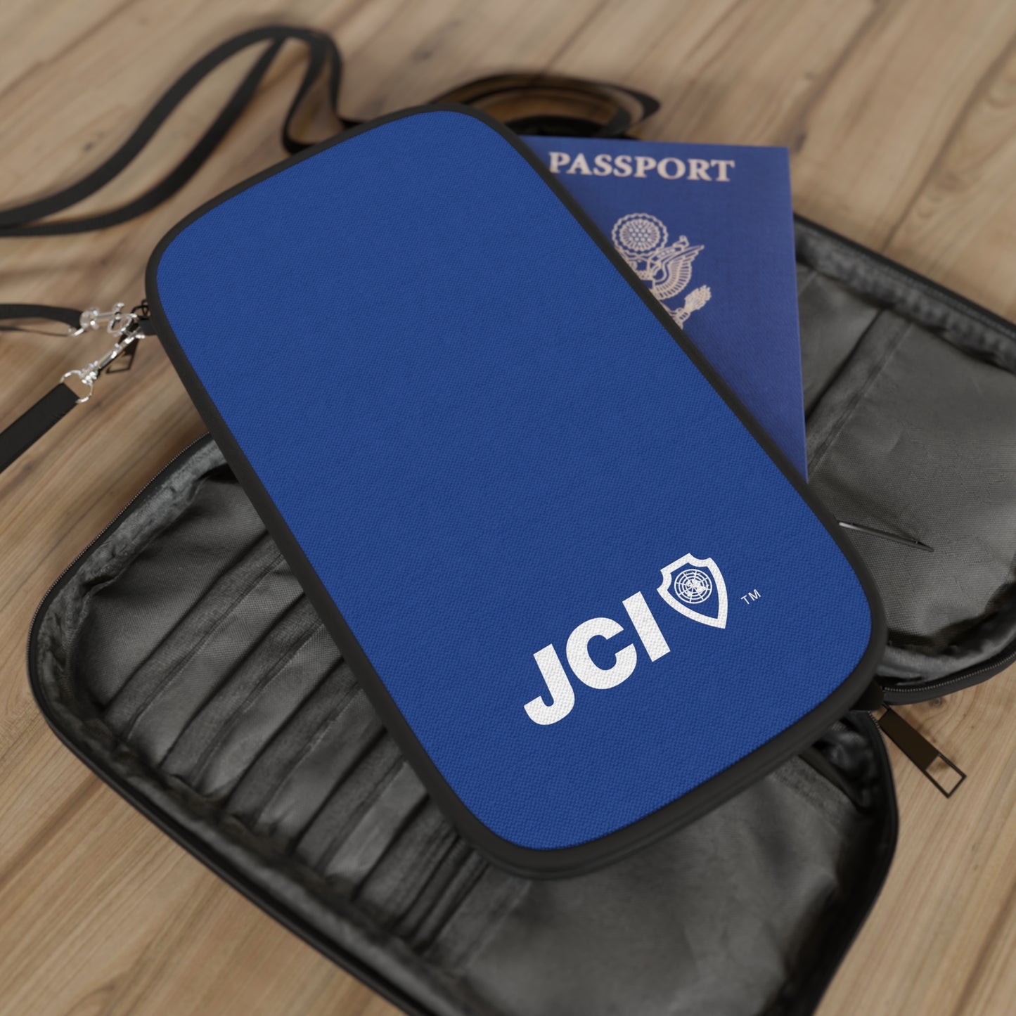 Passport Wallet (Dark Blue)