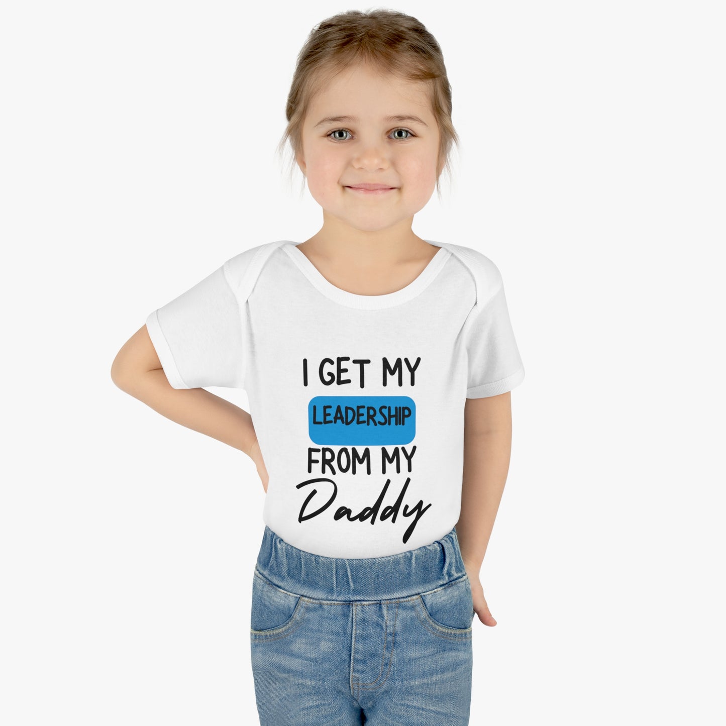 Infant Baby Rib Bodysuit (LD/Light Blue)