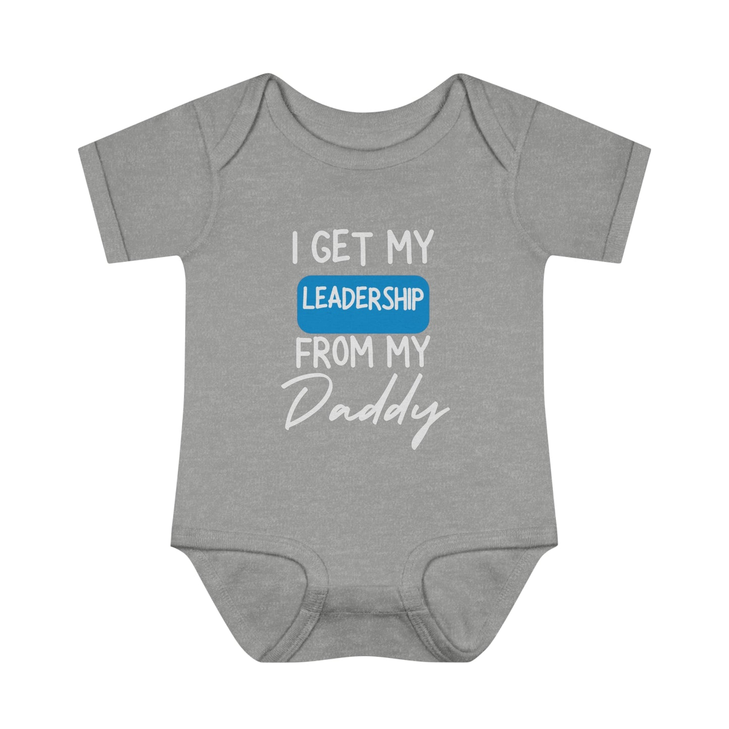 Infant Baby Rib Bodysuit (LD/Grey)