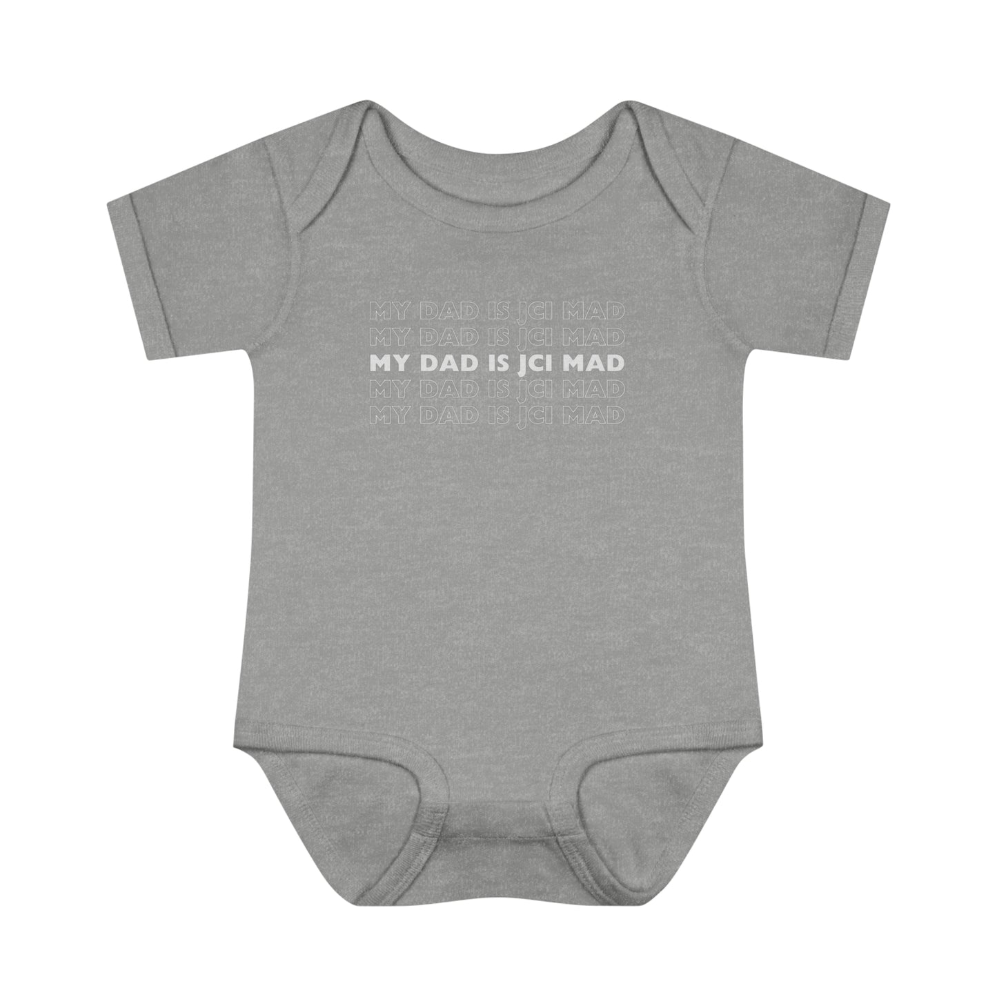 Infant Baby Rib Bodysuit (Black)