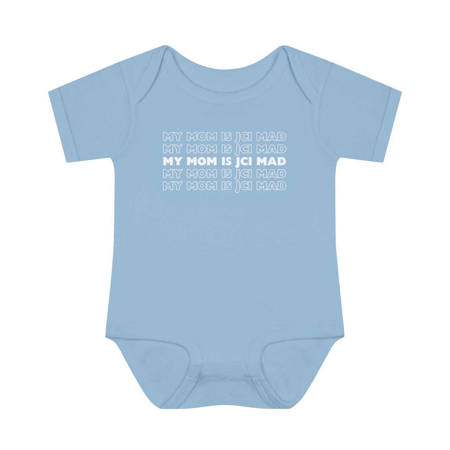 Infant Baby Rib Bodysuit (M-Dark blue)