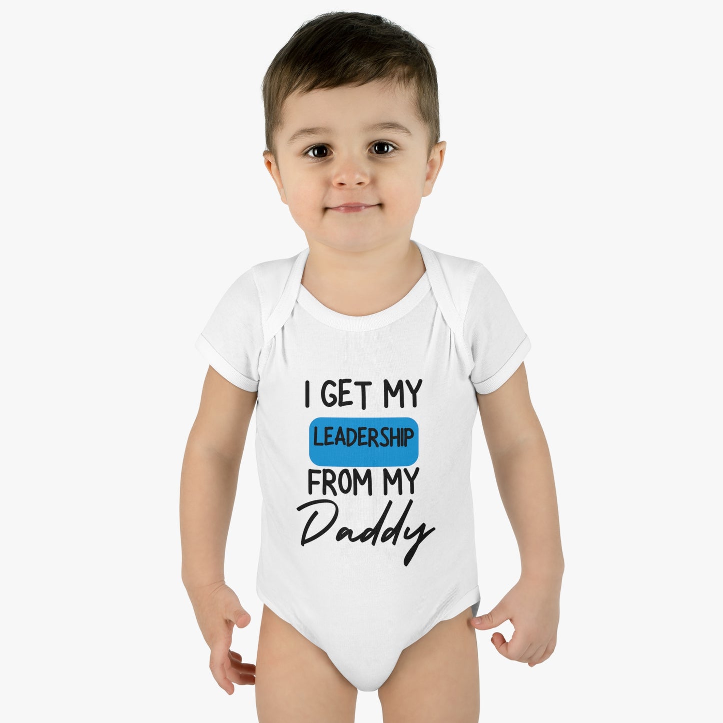 Infant Baby Rib Bodysuit (LD/Light Blue)
