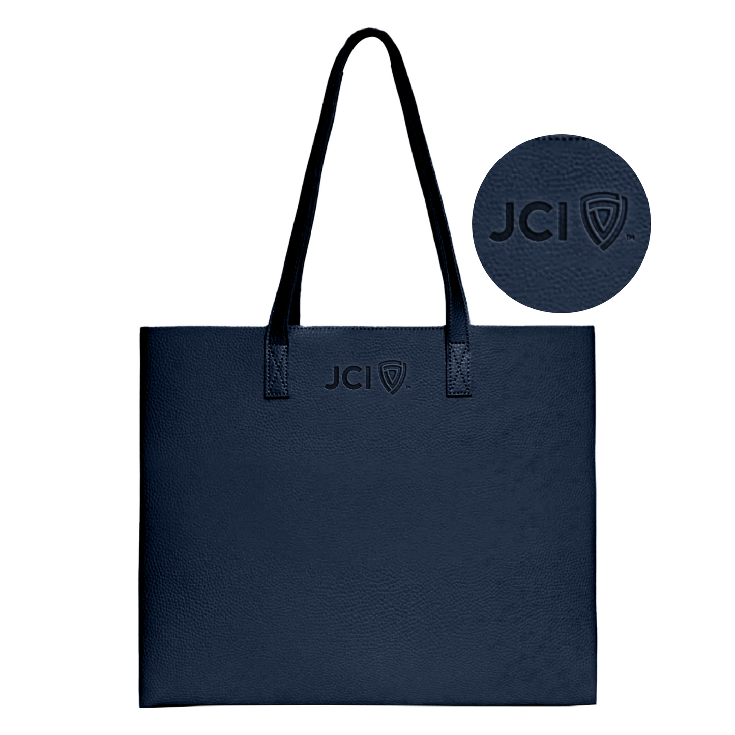 Landscape Leather Tote Bag