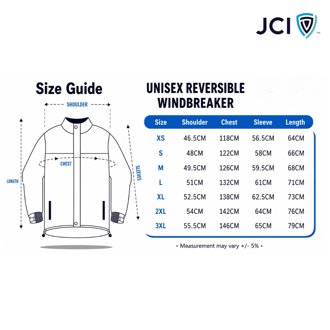 JCI Reversible Windbreaker