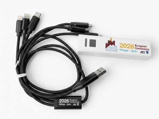EC Malaga Powe bank and Cord